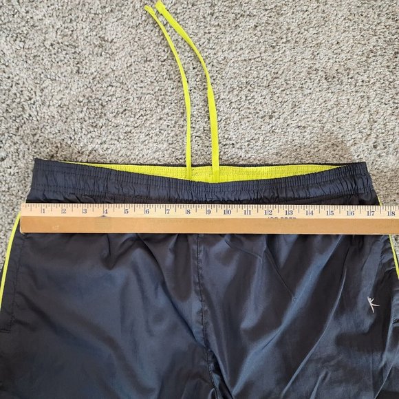 Danskin Now Pants Womens L/G 12/14 Black Elastic Waist Athletic Drawstring 35X31 - Picture 11 of 13